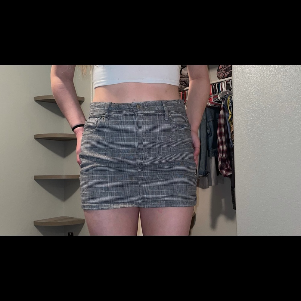 jean skirt